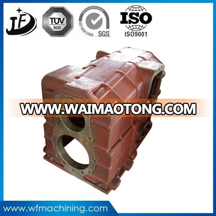 OEM/Customized Sand Casting Iron Gearbox Casing for Transmission Machinery